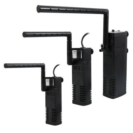 ECO 4 in 1 Fish Tank Aquarium Submersible Water Power Filter Pump /Carbon Cube