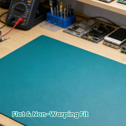 Anti Static Bench Mat 100 x 80cm Green Rubber Work Mat