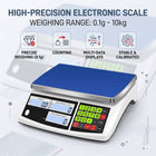 Electronic Counting Scale 10kg 0.1g Triple Display