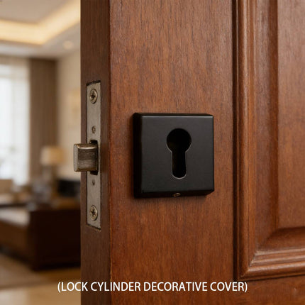 Square Lock Cylinder Decorative Cover 3 Colours