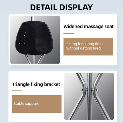 Foldable Seat Cane with Tripod Chair Portable Walking Stick Seat Outdoor Travel