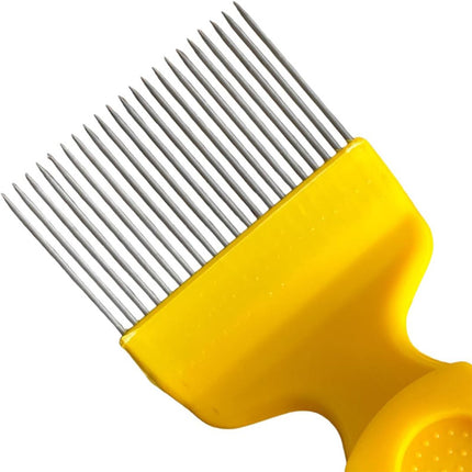 Beekeeping Honey Scraper Fork 2pcs Manual Comb Cutter Stainless Steel Handle