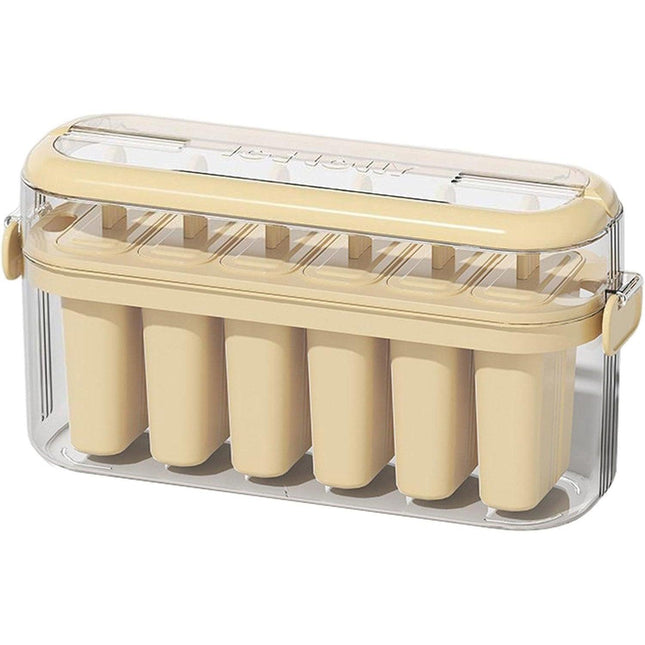 Portable Ice Cube Mould Box Freezer Ice Compartment Ice Holder for Ice Making