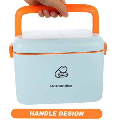 Large Capacity Home First Aid Kit Standing Emergency Medical Storage Box Use