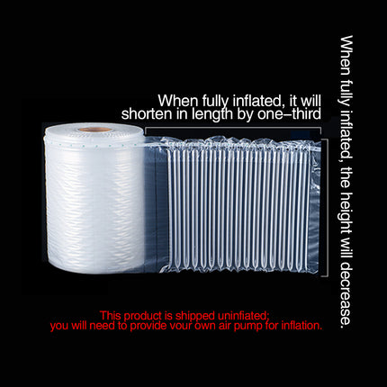 Air Column Cushion Roll 5000cm Clear Protective Packaging 20cm 30cm Height