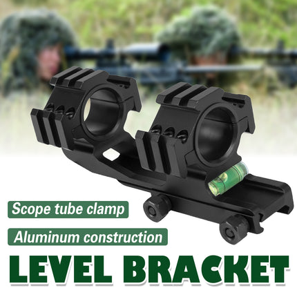 Scope Tube Clamp Bracket Mount 254mm 30mm Size Sight Level Holder Accessory AU