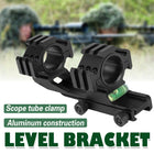 Scope Tube Clamp Bracket Mount 254mm 30mm Size Sight Level Holder Accessory AU