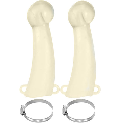 Horn Protective Sleeve Set Silicone Soft Cover Cap 2pcs Anti Collision Horn