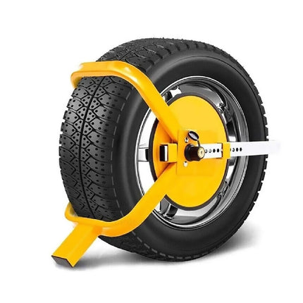 Car Wheel Lock Clamp Heavy Duty 13 to 15 Inch Wheels Anti Theft Device with Keys