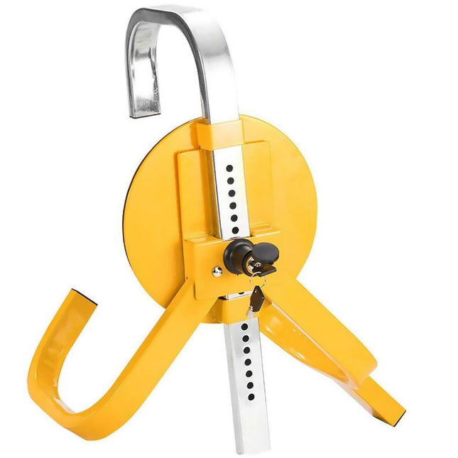 Car Wheel Lock Clamp Heavy Duty 13 to 15 Inch Wheels Anti Theft Device with Keys