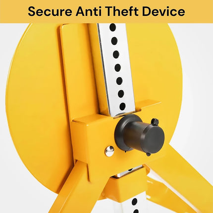 Car Wheel Lock Clamp Heavy Duty 13 to 15 Inch Wheels Anti Theft Device with Keys