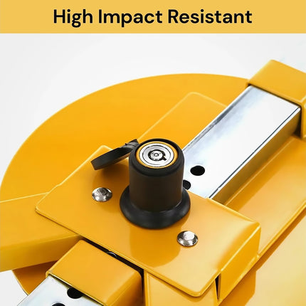 Car Wheel Lock Clamp Heavy Duty 13 to 15 Inch Wheels Anti Theft Device with Keys