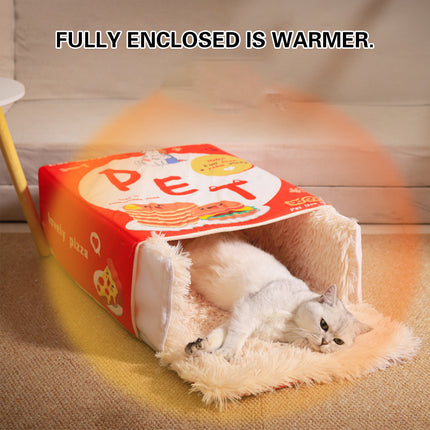 Rectangular Cookie Box Pet Bed for Cats Dogs Cat Bed Kitten Puppy Soft Pet House