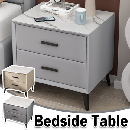 Bedside Cabinet Unit Modern Style Small Storage Cupboard for Bedroom Home