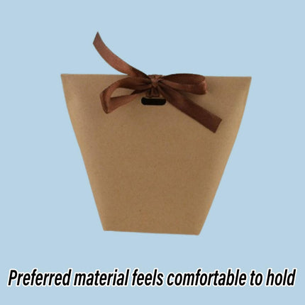 50PCS Kraft Paper Bag Party Candy Treat Storage Bag Recyclable Gift Shopping Bag