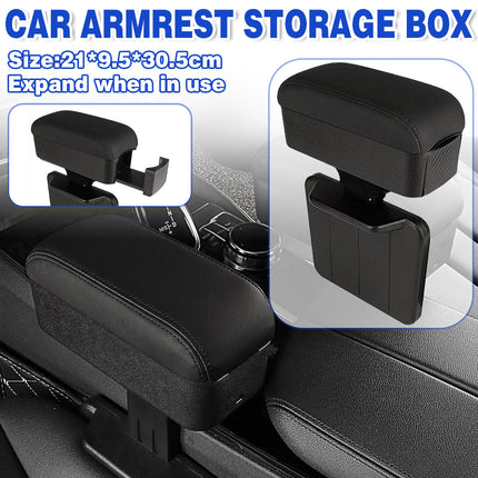 Multifunctional Armrest Storage Box Gap Organizer for Vehicle Interior Use