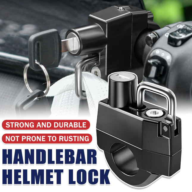 Multifunctional Motorcycle Helmet Lock Hook Key Lock Anti-Theft Durable Sturdy