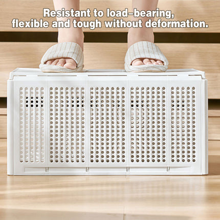 Wardrobe Storage Basket Set Multi-Size Compartment Boxes for Clothes Storage