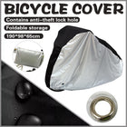 Large Bikes Cover Outdoor Rain Sun Protector for Bicycle Dustproof Waterproof