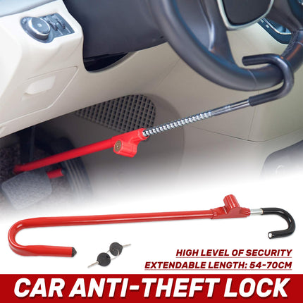 Multi Functional Car Steering Wheel Lock Anti-Theft Device for Vehicle Security