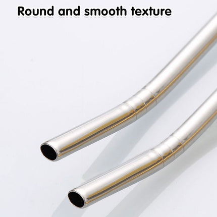 5pcs Stainless Steel Straw Spoon Removable Filter Reusable Tea Juice Stirrer