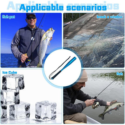 Aluminum Alloy Fish Hammer Metal Fishing Gear Accessories Luya Fishing Tools