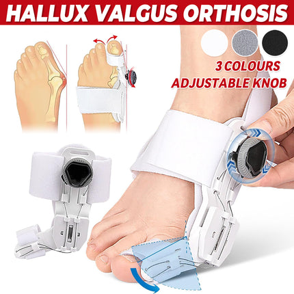 Hallux Valgus Corrector Adjustable For Day Night Use Pain Relief Toe Alignment