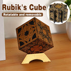 Rubiks Cube Decoration Toy Rotating Detachable Desk Ornament Creative Display