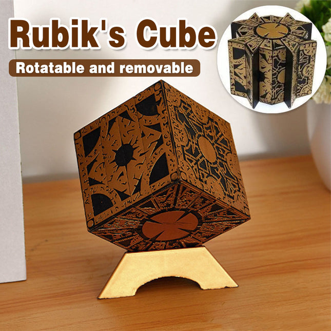 Rubiks Cube Decoration Toy Rotating Detachable Desk Ornament Creative Display