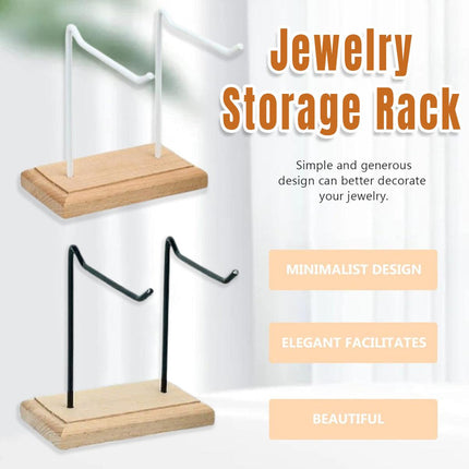 Iron Earrings Display Rack Jewellery Holder Hanging Keychain Bracelet Shelf