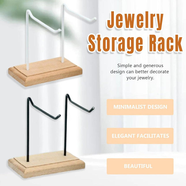 Iron Earrings Display Rack Jewellery Holder Hanging Keychain Bracelet Shelf