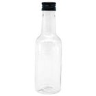 24PCS Small Plastic Wine Bottle Beverage Juice Container Reusable Clear Bottle