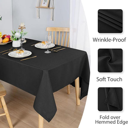 10pcs PEVA Rectangle Tablecloths Solid Colour Waterproof Party Table Covers