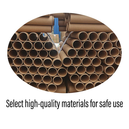 Kraft Paper Tubes 10pcs Round Poster Packaging Tubes Handmade Storage Containers