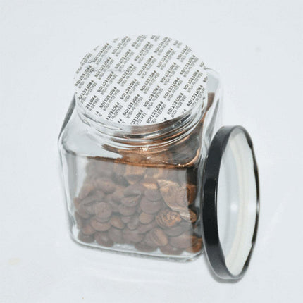 200pcs Pressure Sensitive Gasket Self Adhesive Bottle Cap Sealing Liner for Jars