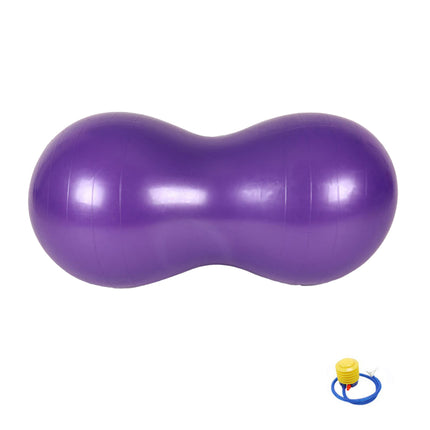 Thickened Capsule Shape Yoga Pilates Ball Anti Burst Fitness Stability Trainer with Pump