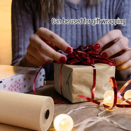 Brown Kraft Paper Rolls 5pcs Gift Wrapping Decoration Packaging Craft Sheets