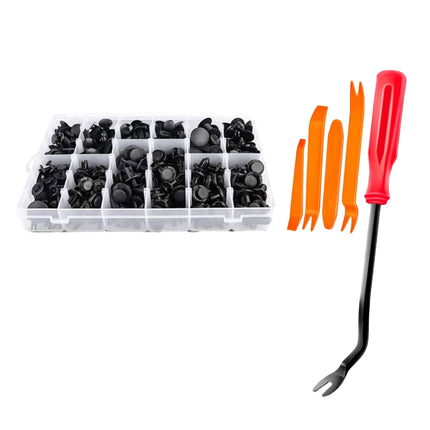 240PCS Car Buckle Set for Auto Body Trim Bumper Fender Panel Replacement Repair