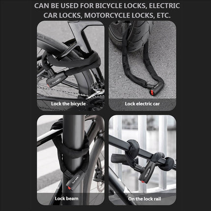 Motorcycle Chain Lock Heavy Duty Anti Theft Security Lock For Bike Motorcycle