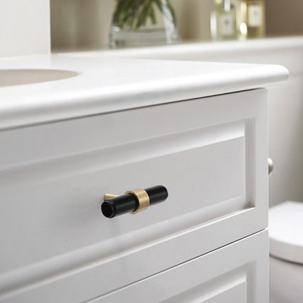 8 Sizes Pure Copper Cabinet Handles Long Drawer Pulls for Wardrobe Door Furniture