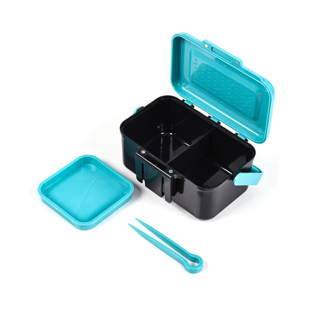 Handle Waist Hanging Live Bait Box Earthworm Clip Fishing Tackle Accessory Case