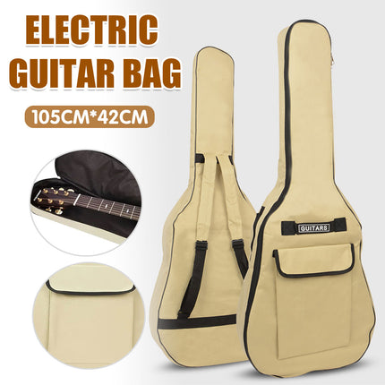41Inch Wood Guitar Bag Basic Model 5MM Thick Cotton Double Strap Soft Guitar Bag