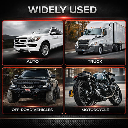 Extended Cross Wrench Tire Screwdriver Heavy Duty Automotive Lug Nut Removal