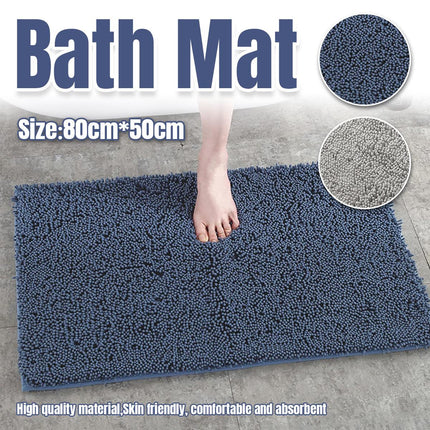 Bathroom Non-Slip Mat Toilet Door Mat Floor Rug Absorbent Foot Mat for Home