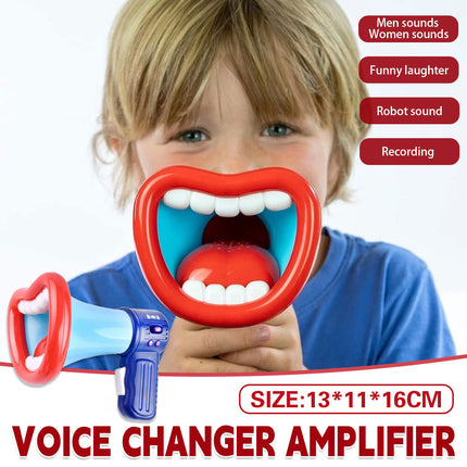 Funny Voice Changer Handheld Megaphone Upgraded Multi Channel Music Speaker Toy