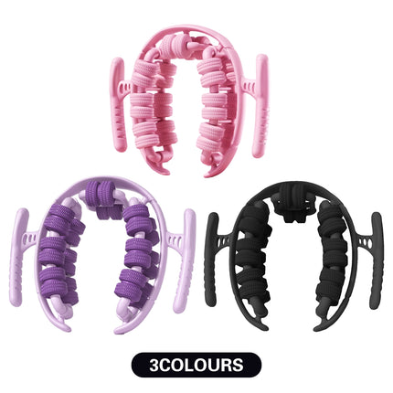 Yoga Wheel Muscle Massage Roller Stretching Fitness Exercise Training Equipment