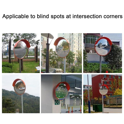 Road Traffic Safety Wide-Angle Mirror 60cm Dome Security Round Mirror Durable