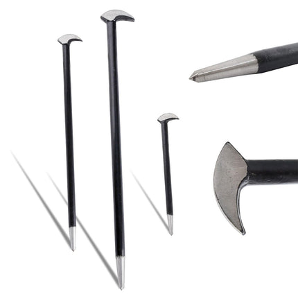 3pcs Mini Crowbar Tool Set Double Head Nail Puller Screwdriver Disassembly Tools
