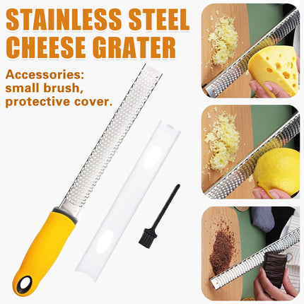 304 Stainless Steel Cheese Grater Sharp Blades Easy Clean For Cheese Butter