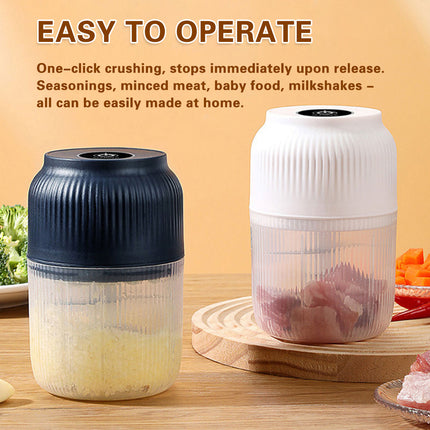 Electric Garlic Crusher Rechargeable Mincer Mini Food Processor Baby Food Maker